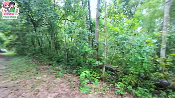 Thai Teen’s Innocent Mushroom Hunt Turns Into A Wild Forest Pounding, Moaning In Native Tongue