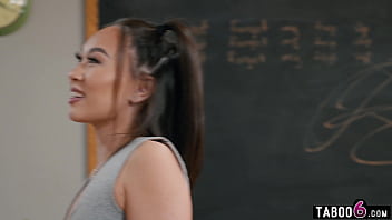 Detention Turns To Seduction When Teacher Catches Naughty Student Kimmy Kimm
