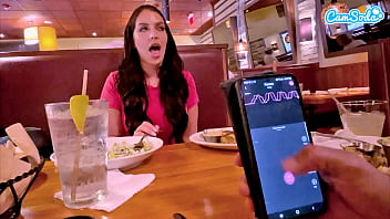 Public Lunchtime Pleasure: Making Her Cum With A Remote Toy In The Open