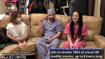 Nurse Blaire Celeste’s Pussy Pumped Full Of Hot Cum