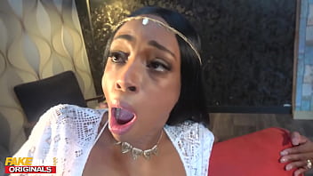 Sultry Ebony Milf Uses Her Plump Lips, Massive Tits, And Juicy Ass In A Job Interview To Seduce Her Boss And Milk His Thick Cock Dry