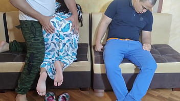 Horny Cheating Wife Gets Railed In Front Of Her Cuck Husband While He Naps – Hot Mature Slut Ntr Jav
