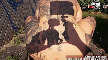 Public Highway Sex With A Tattooed German Slut On The Berlin Autobahn