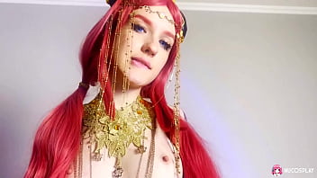Fiery Redhead Sunako K Screaming In Ecstasy As She Takes A Hard, Deep Pounding